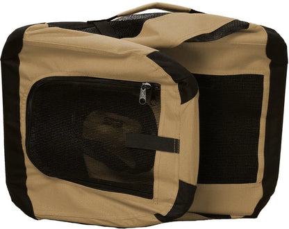 Folding Zippered 360° Vista View House Pet Crate