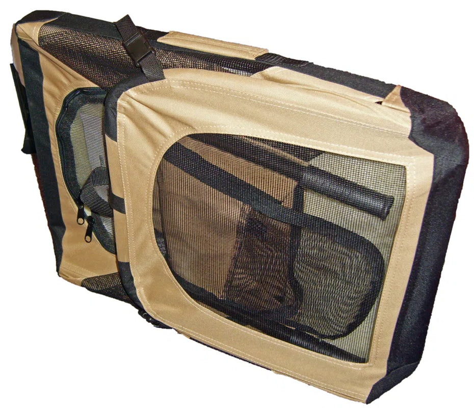 Folding Zippered 360° Vista View House Pet Crate