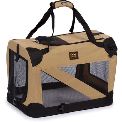 Folding Zippered 360° Vista View House Pet Crate